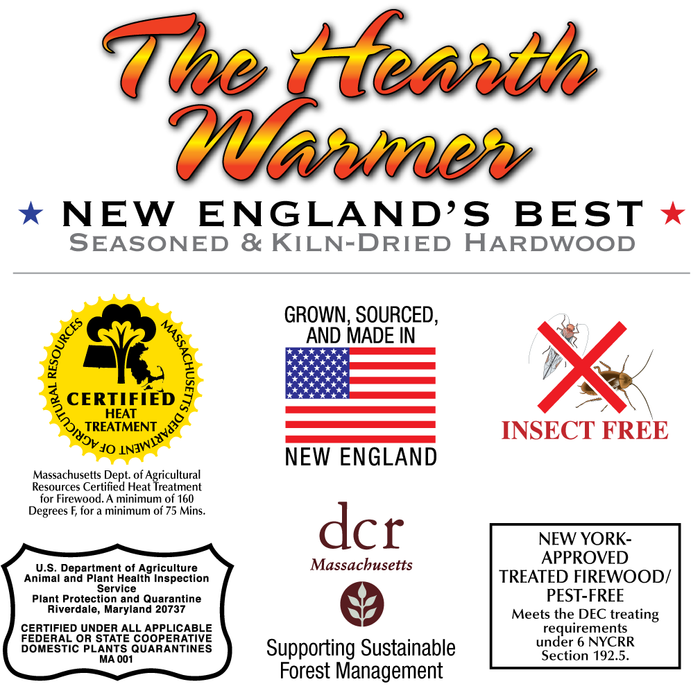 West End Firewood - The Hearth Warmer - Certifications