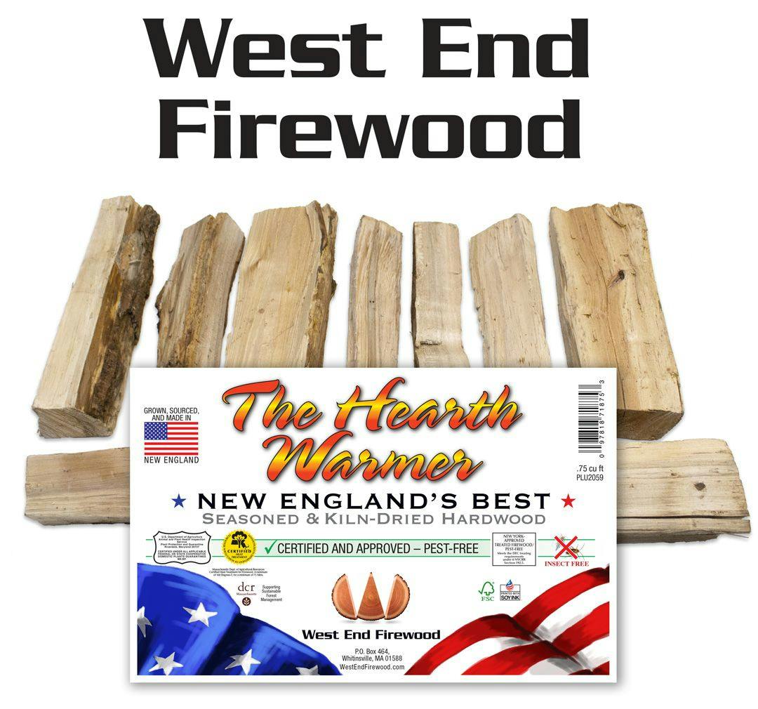 West End Firewood "The Hearth Warmer" Kiln-Dried Firewood.