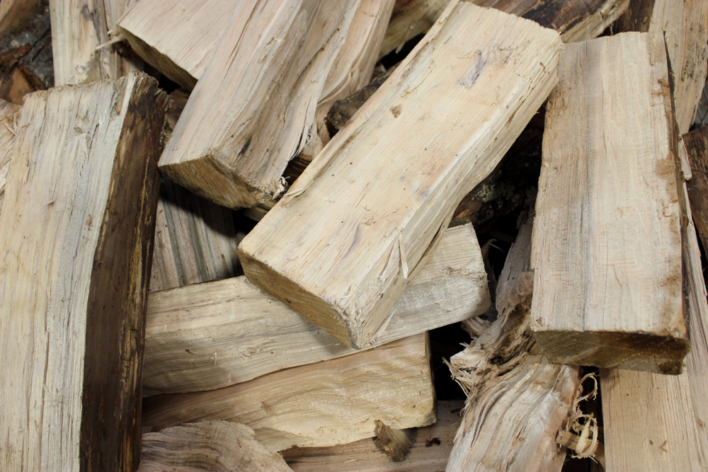Detail of Kiln-Dried Firewood